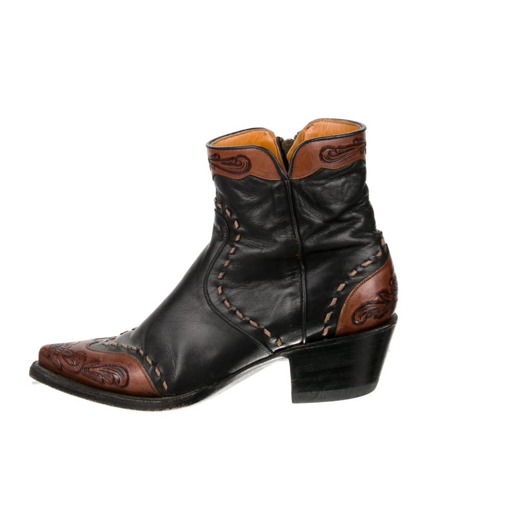 Heritage Boot Co Tabitha Zipper Bootie 8